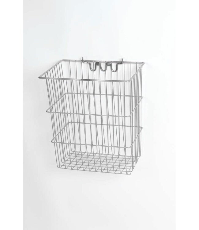 Support mural pour corbeille à déchets et à papiers