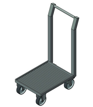 EDYSTAR Robusto carrello sgocciolatore per cassette e contenitori