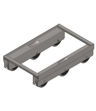 EDYSTAR Carrello a 6 ruote  sussulto