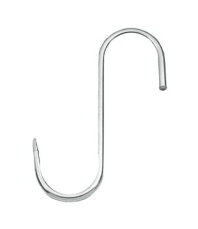 Orinox Gancio forma-S in acciaio inox (10 pezzi)