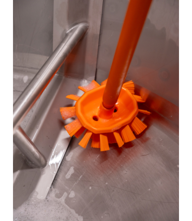 Vikan UST Brosse à cuves, 190 mm, Dur