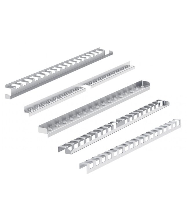 Supports pour chariots à fumée en acier inoxydable