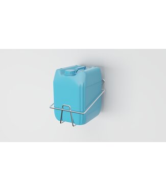 EDYSTAR Edelstahldraht Portabombole 20/25 L versione da parete