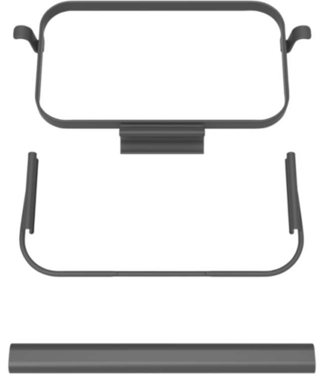 Vikan Kit portasacchetti per rifiuti HyGo, 470 mm, Grigio