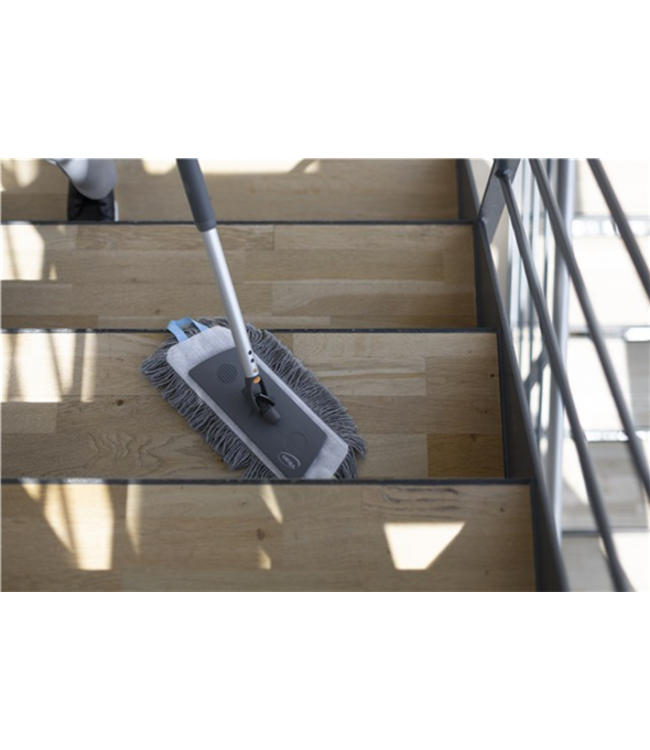 Vikan Damp 43 Mop, Gancio e anello, 25 cm, Grigio (Confezione da 5 pezzi)