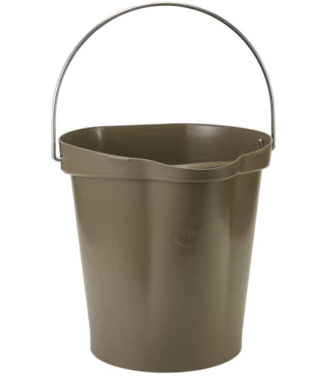 Vikan Seau gradué, bec verseur, 12 Litres