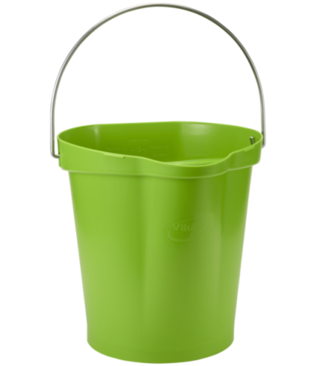 Vikan Seau gradué, bec verseur, 12 Litres