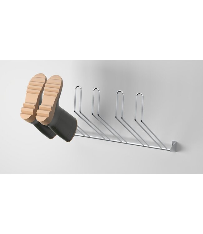 Barre porte-bottes version murale 3 paires