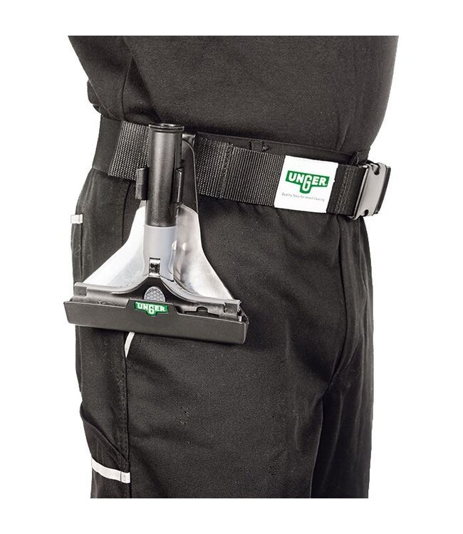 Unger Combo ErgoTec Ninja, Grattoir & Porte-Grattoir, 10 cm