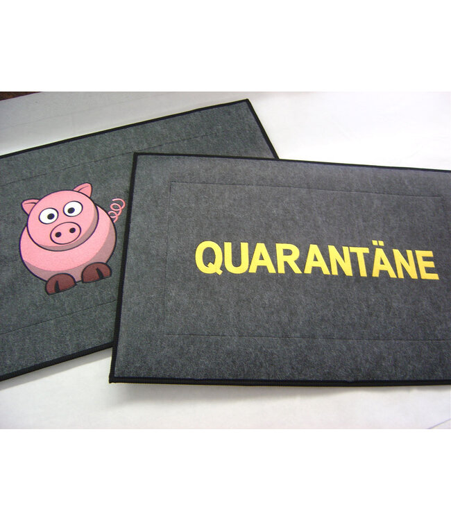 Tapis désinfectant sur mesure - toutes les variantes