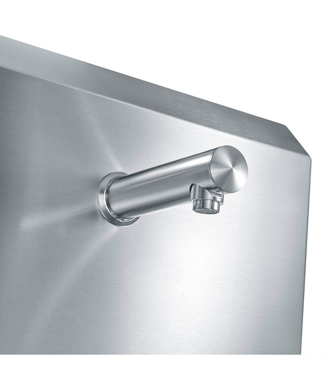 Waschrinne mit Sensor 2-6 Platz aus Edelstahl