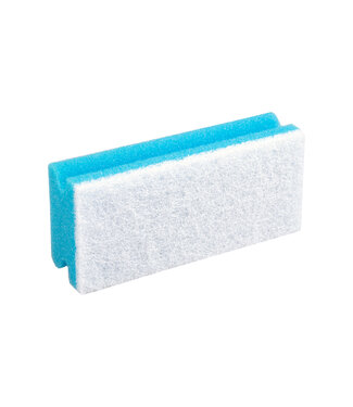 Reinigung allgemein Padschwamm Blau/Weiss (Pack à 10 Stück)