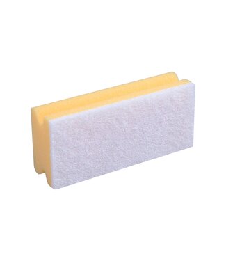 Reinigung allgemein Padschwamm Gelb/Weiss (Pack à 10 Stück)