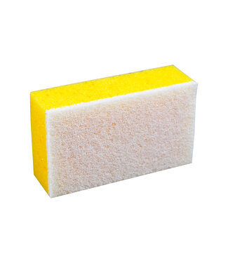 Reinigung allgemein Éponge Profi - Jaune/Blanche (lot de 10 pièces)