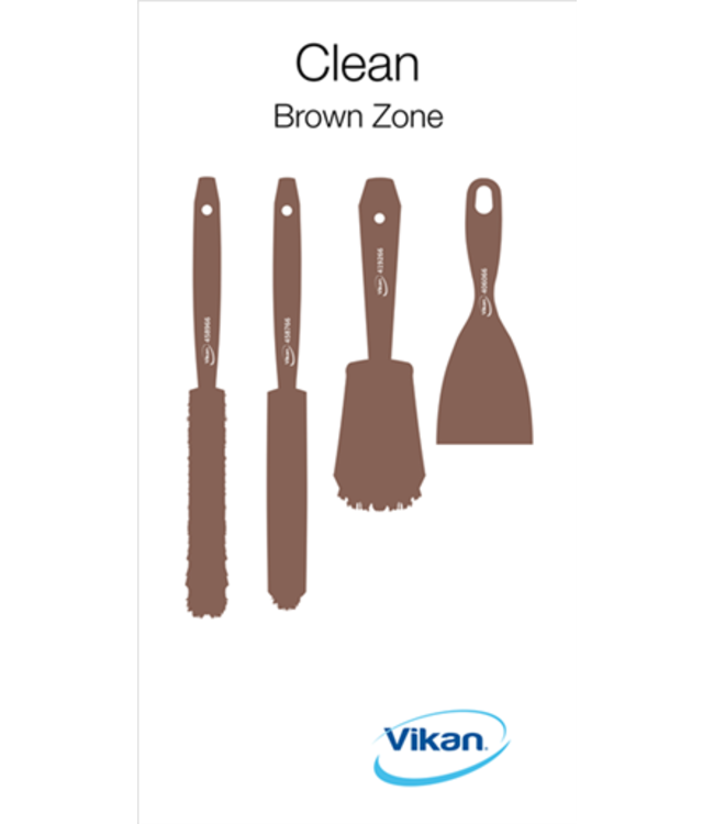 Vikan 5S Shadow board, versione da parete, A 600 x L 300 mm