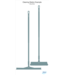 5S Shadow board, versione da parete, H 1700 x B 750 mm