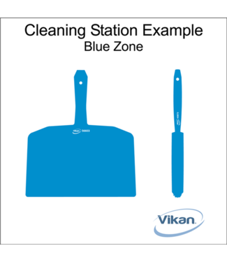 Vikan Hygiene Reinigungsgeräte Shadow board, versione da parete, H 600 x B 600 mm