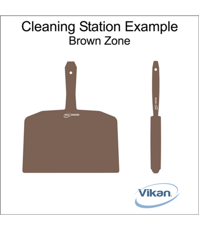 Vikan 5S Shadow board, version mural, H 600 x L 600 mm