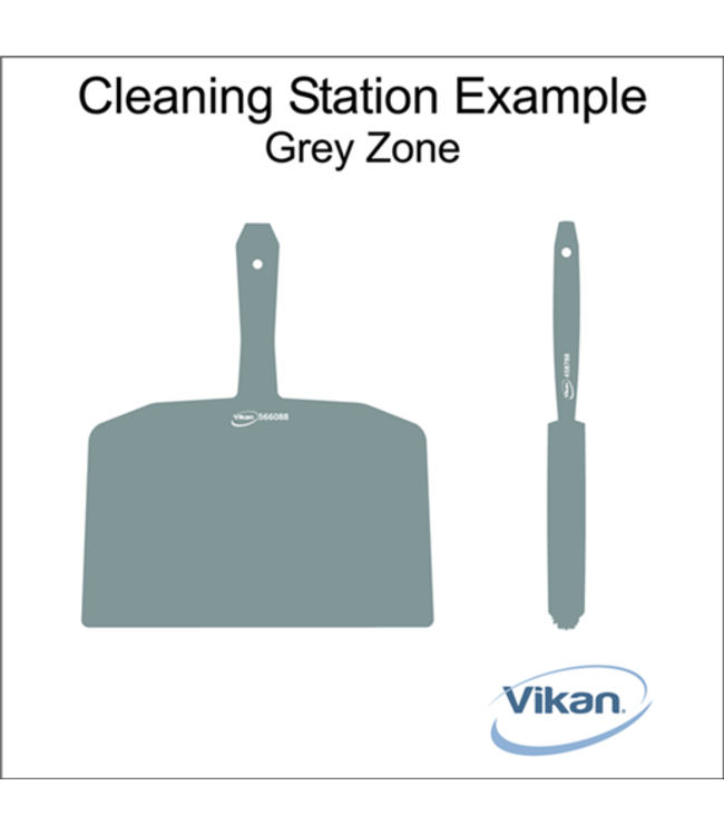 Vikan 5S Shadow board, version mural, H 600 x L 600 mm