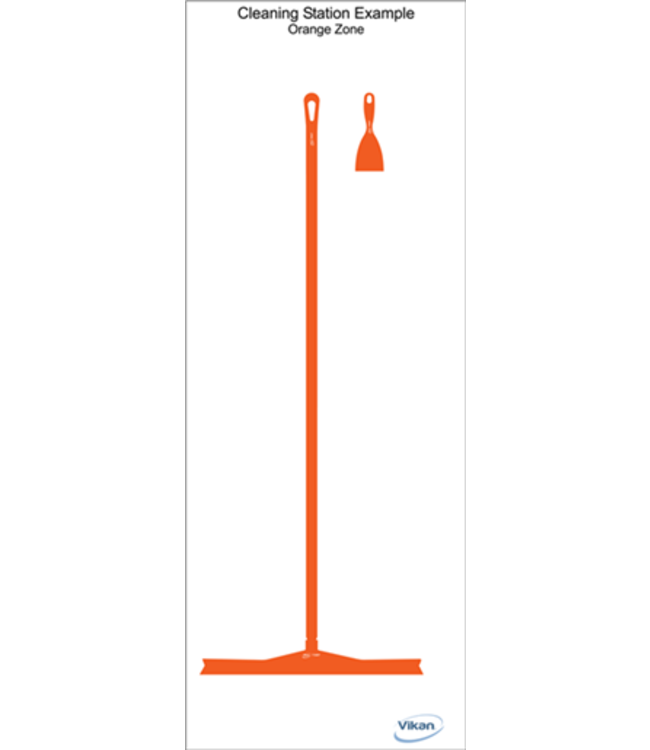 5S Shadow board, version mural, H 2000 x B 750 mm