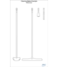 5S Shadow board, versione da parete, H 2000 x B 1150 mm
