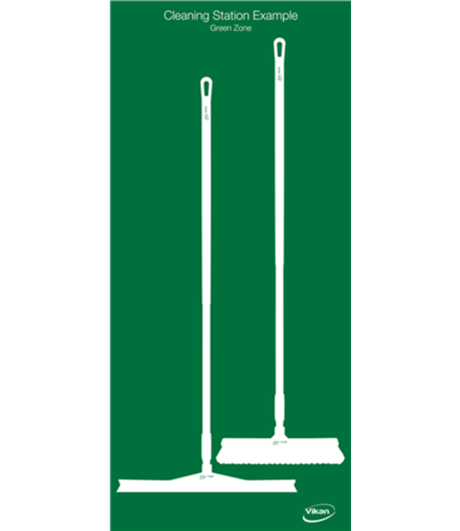 5S Schattenwand, Wandmontage, H 1700 x B 750 mm
