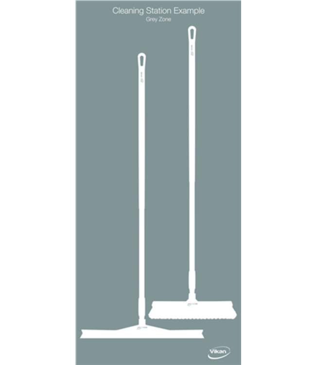 5S Shadow board, versione da parete, H 1700 x B 750 mm