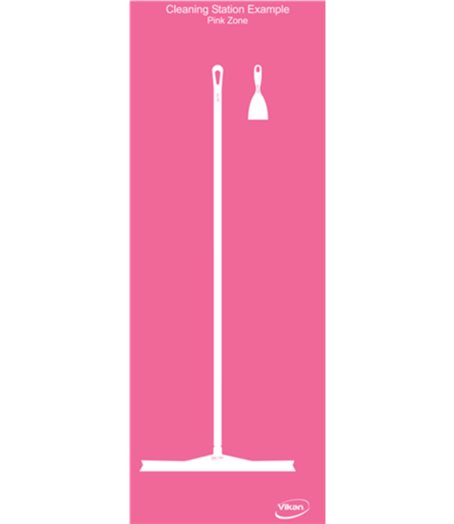 Vikan 5S Shadow board, versione da parete, A 1990 x L 730mm