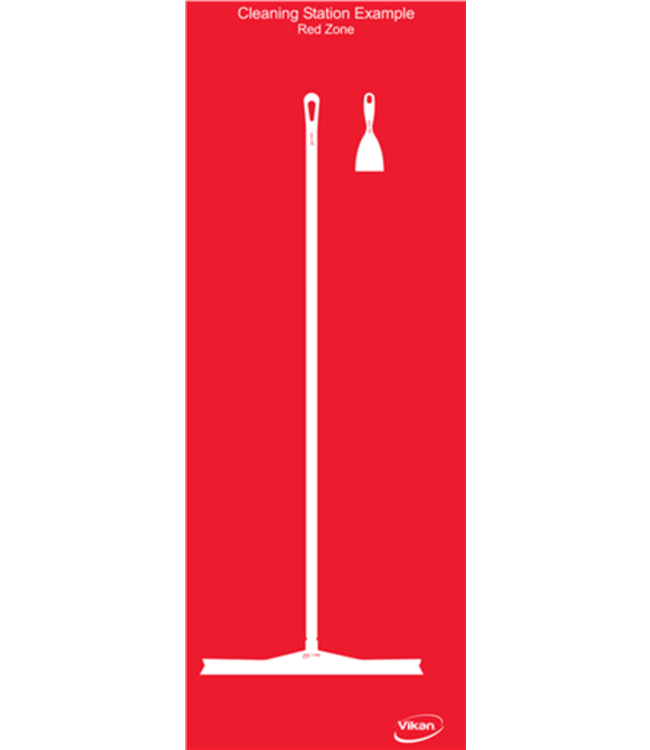 5S Shadow board, version mural, H 2000 x B 750 mm