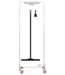 5S Shadow board unilaterale, versione mobile, H 2000 x B 750 mm