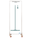 5S Shadow board unilaterale, versione mobile, H 2000 x B 750 mm