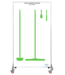 5S Shadow board unilaterale, versione mobile, H 2000 x B 1150 mm