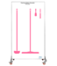 5S Shadow board, doppia faccia, versione mobile, H 2000 x B 1150 mm