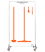 5S Shadow board, doppia faccia, versione mobile, H 2000 x B 1150 mm