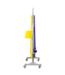 5S Shadow board unilaterale, versione mobile, H 2000 x B 750 mm