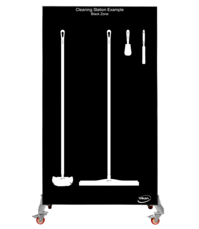 Vikan 5S SShadow board unilaterale, versione mobile,  A 1990 x L 1150 mm