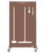5S SShadow board unilaterale, versione mobile, H 2000 x B 1150 mm