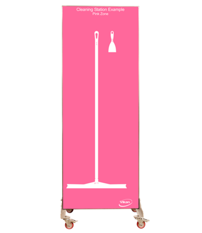 5S Shadow board, double face, version mobile , H 2000 x B 750 mm