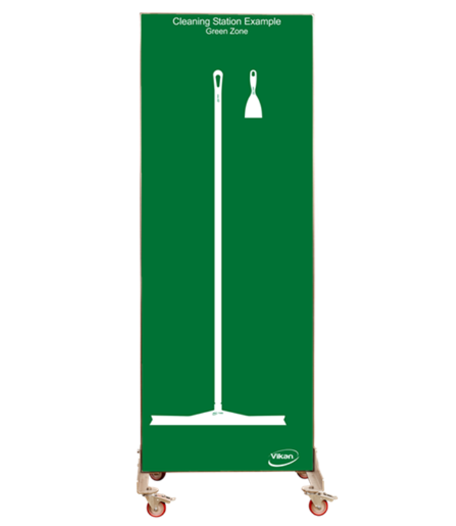 5S Shadow board, double face, version mobile , H 2000 x B 750 mm