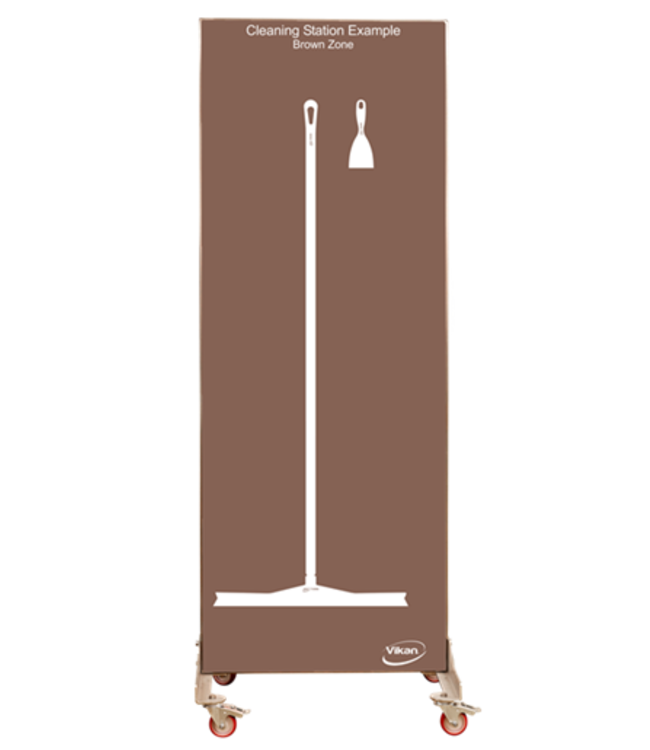 5S Schattenwand zweiseitig, fahrbar, H 2000 x B 750 mm