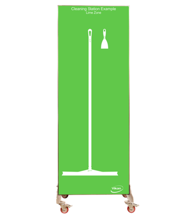 5S Shadow board, doppia faccia, versione mobile, H 2000 x B 750 mm