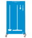 5S Shadow board, doppia faccia, versione mobile, H 2000 x B 1150 mm