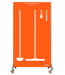 5S Shadow board, doppia faccia, versione mobile, H 2000 x B 1150 mm