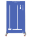 5S Shadow board, doppia faccia, versione mobile, H 2000 x B 1150 mm