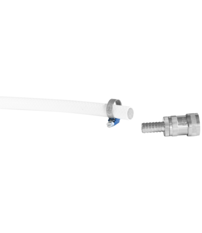 Vikan Raccordo rapido con ugello per tubo e valvola di chiusura, 1/2" (Q)