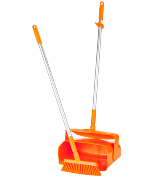 Vikan Kehrschaufelset geschlossen mit Besen, 350 mm, Medium