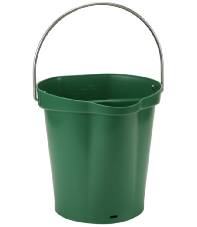 Vikan Seau gradué, bec verseur, 6 L