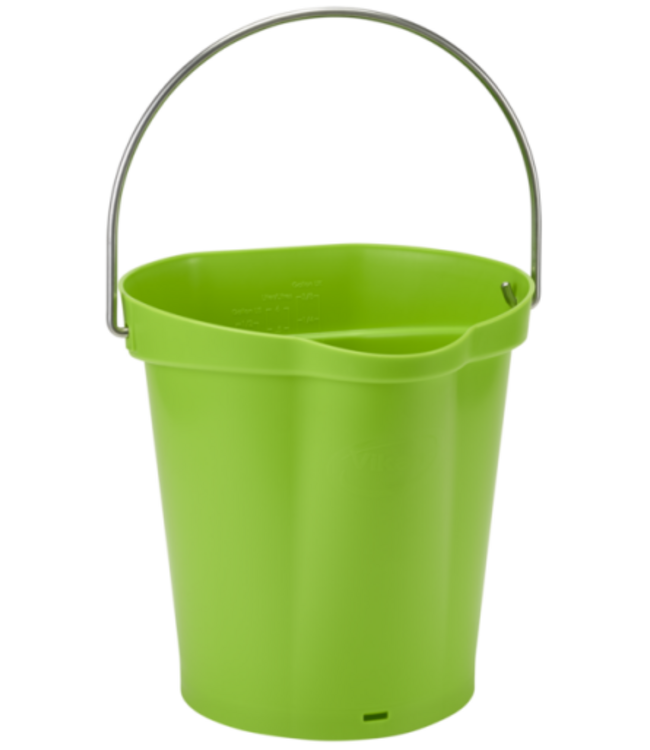 Vikan Seau gradué, bec verseur, 6 L