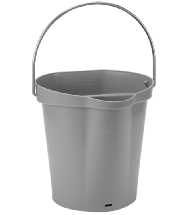 Vikan Seau gradué, bec verseur, 6 Litres