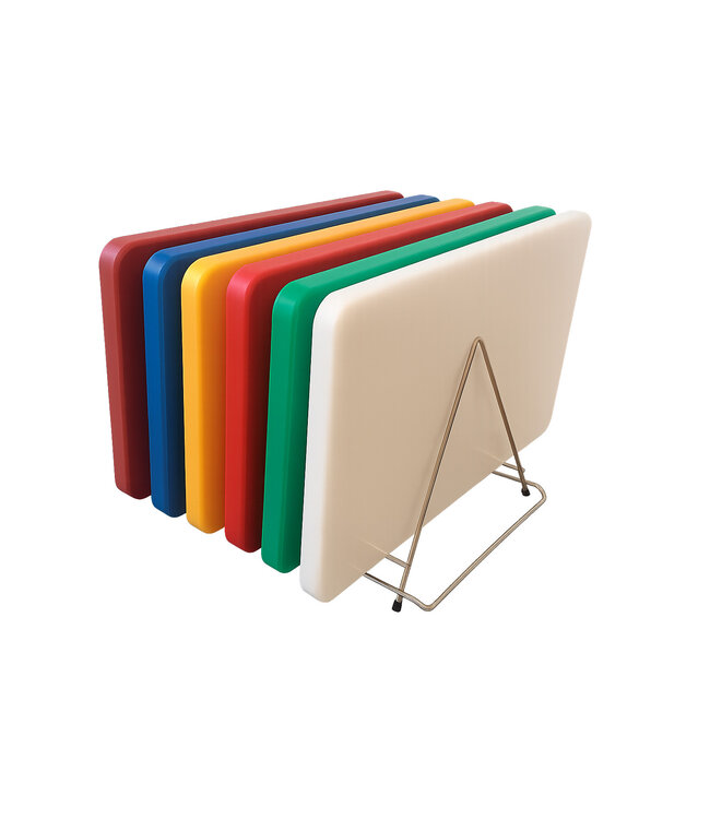 Support pour planches à découper GN, en acier inoxydable